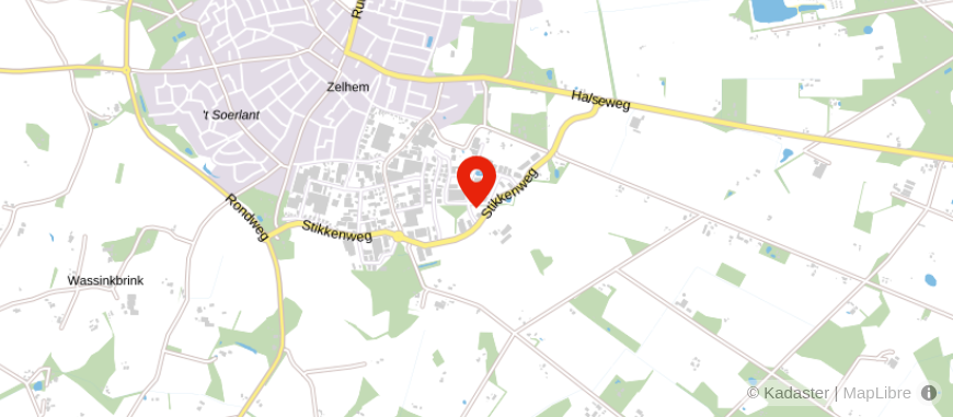 Locatie van aaff Zelhem