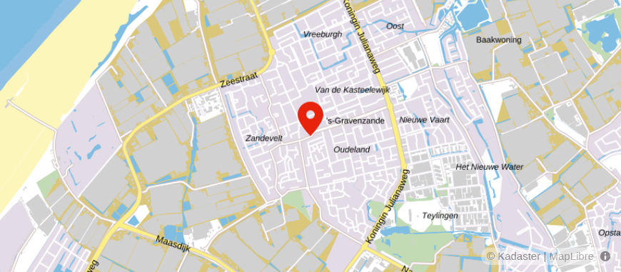 Locatie van W&S Administratieve dienstverlening