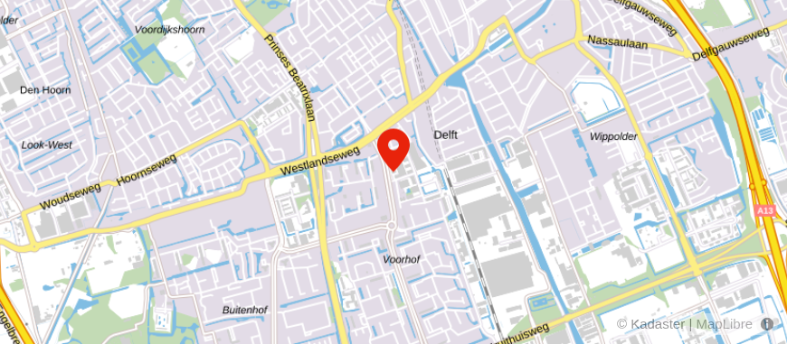 Locatie van Buro Nomden