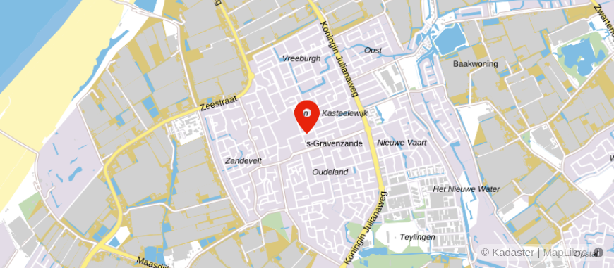 Locatie van Sonneveld Voogd Adviesgroep