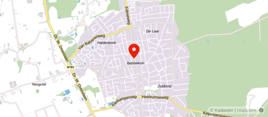Locatie van Diergaarde Advies