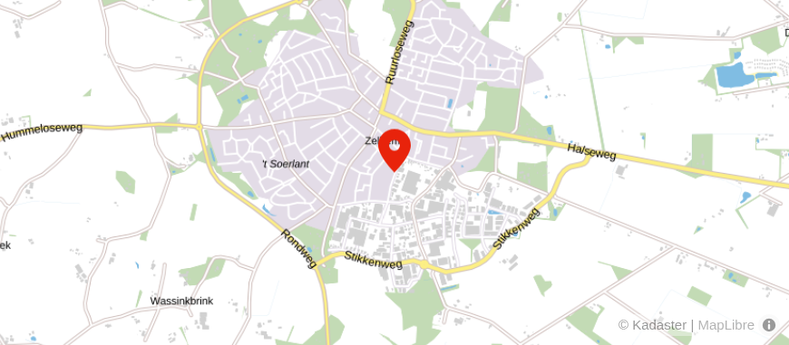 Locatie van Velthorst Gerdessen Accountants en Belastingadvies