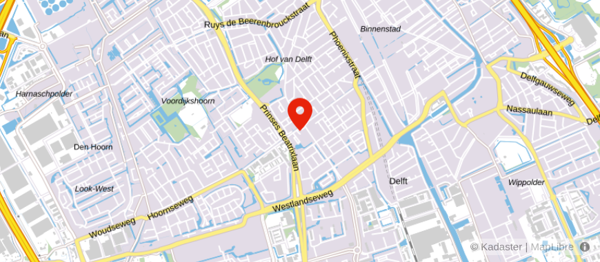 Locatie van Rosier Bijl van Kan Admin/Belastingadviesbureau
