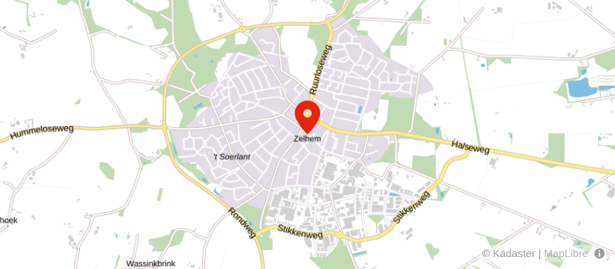 Locatie van Hans Rijntjes Financieel Adviesburo