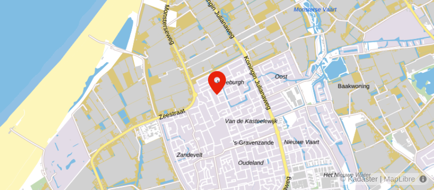 Locatie van De Wilde Assurantiën