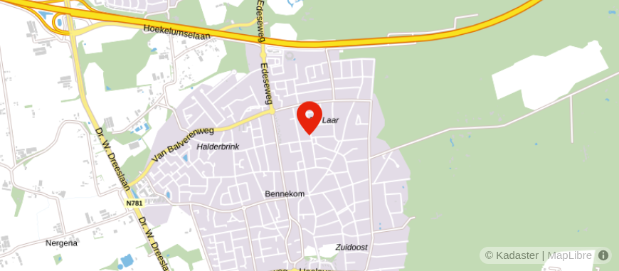 Locatie van Advies van Rutger