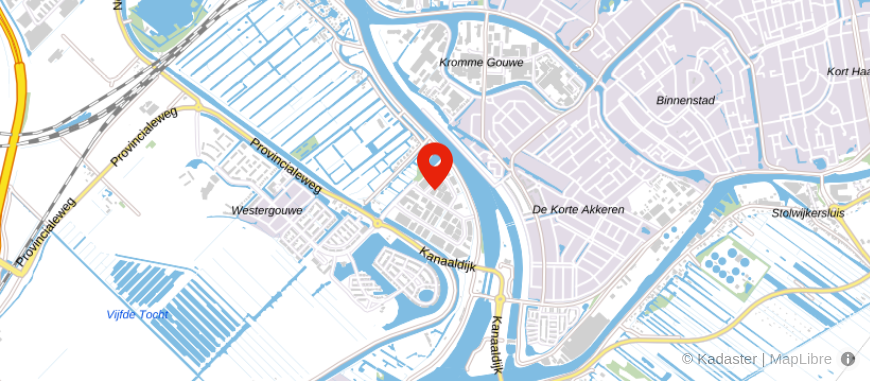 Locatie van Vergeer Financieel Advies