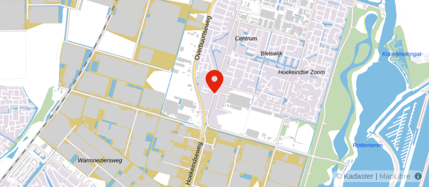Locatie van aaff Bleiswijk