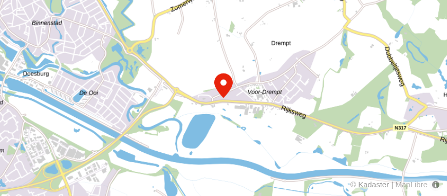 Locatie van Sonneveld Administratie- en Belastingadviesbureau