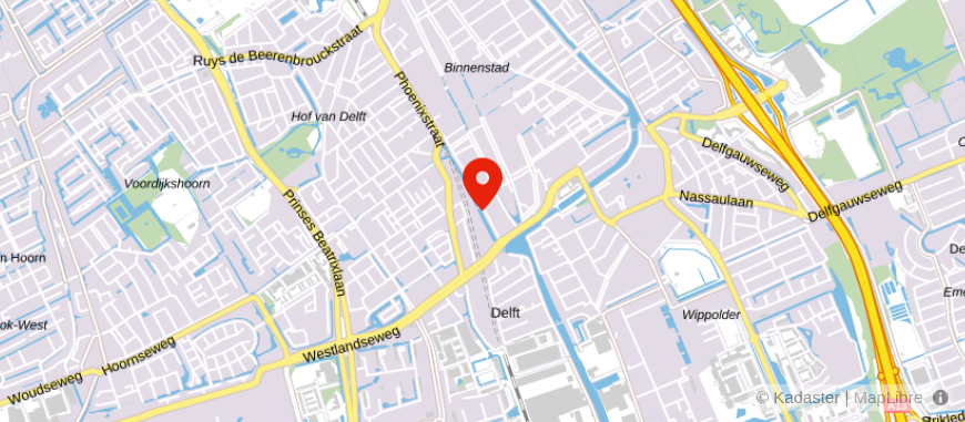Locatie van De Bruyn Financieel Adviseurs