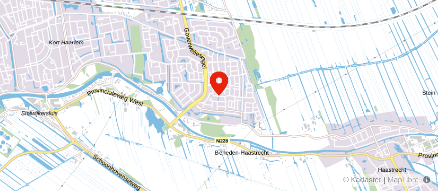 Locatie van Dirk Jan Blok Notaris