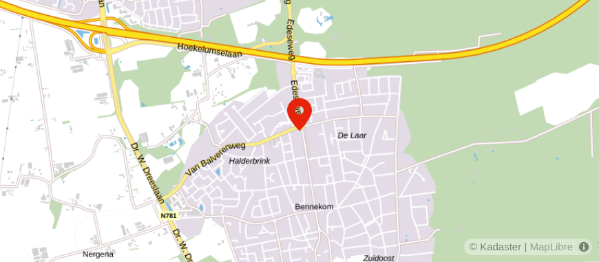 Locatie van Nijland Notaris