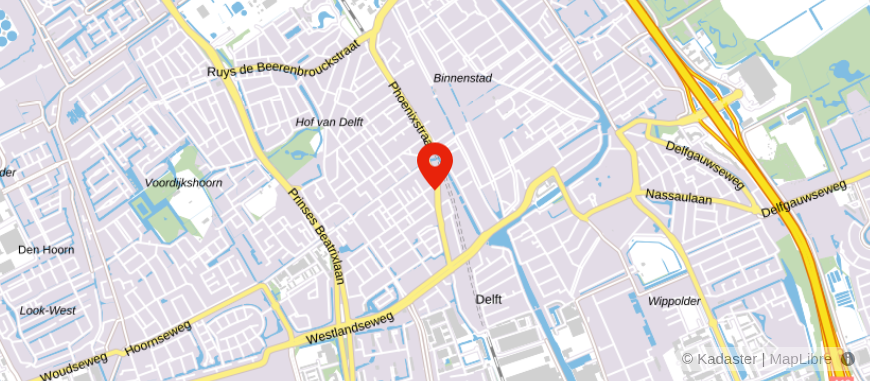 Locatie van V&W Adviseurs