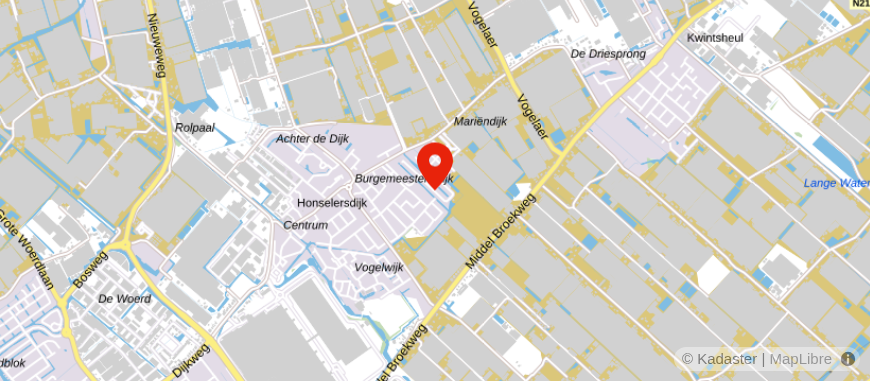 Locatie van 100% Pensioen & Advies