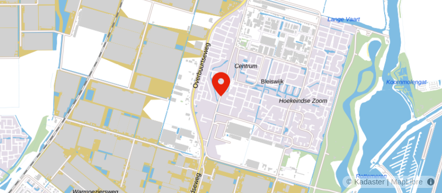 Locatie van Verwey Assurantiën