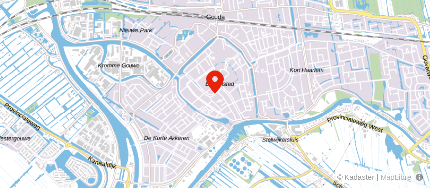 Locatie van Alpha Makelaardij
