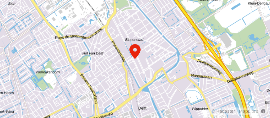 Locatie van Notariskantoor mr. W.J. Boelens