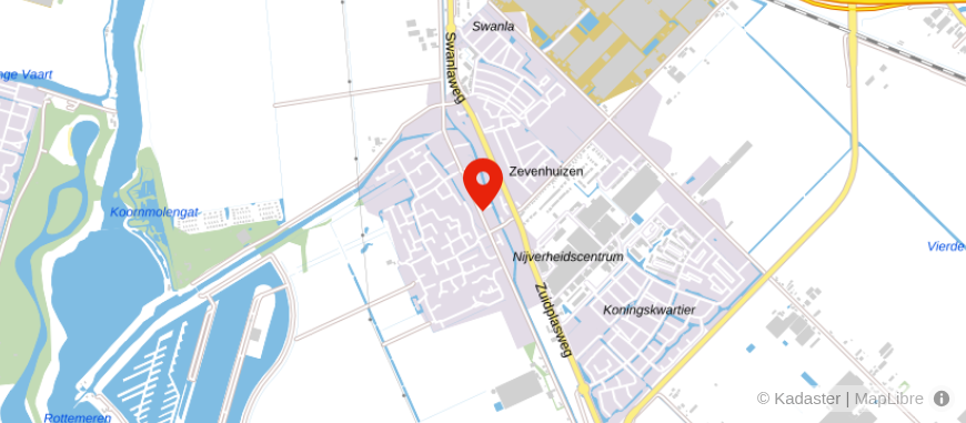 Locatie van Notariskantoor Van der Hammen