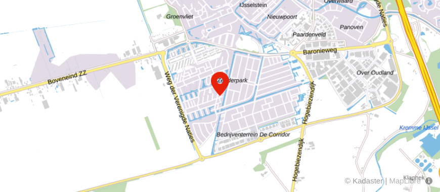 Locatie van Hogeveen Accountants & Adviseurs
