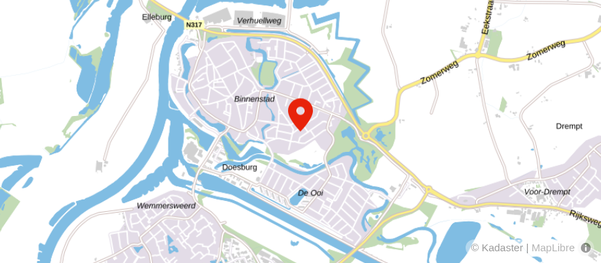 Locatie van Hendriks Verzekeringen | Hypotheken B.V.