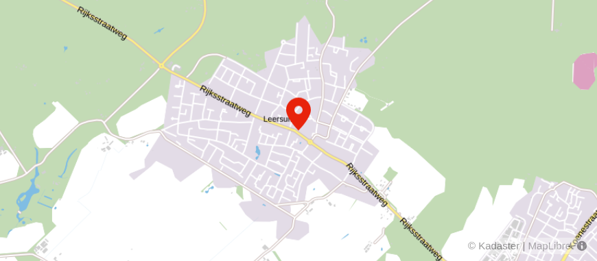 Locatie van Veldsink - Deur