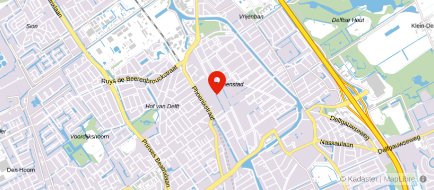 Locatie van De Financiële Raad