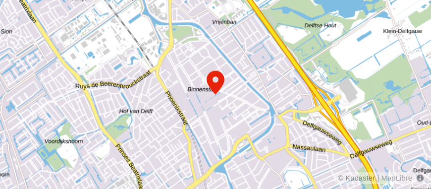 Locatie van Van Daal Makelaardij