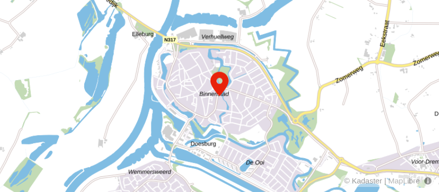 Locatie van Gielink & Verheij Hypotheken en Verzekeringen