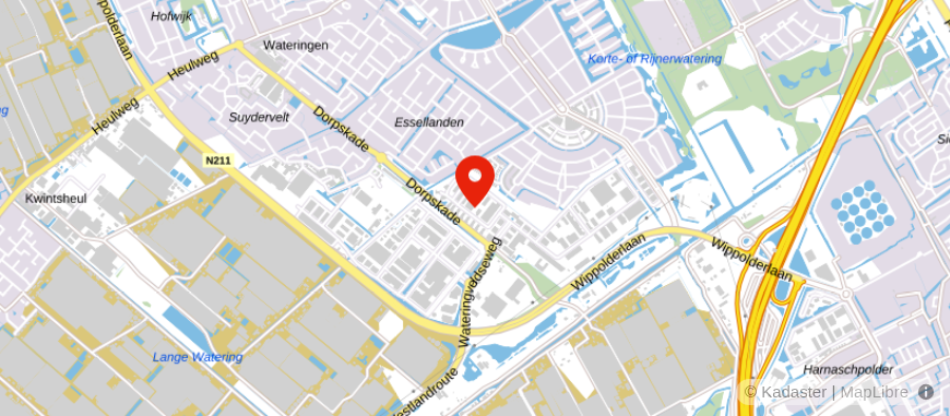 Locatie van Alblas van Meurs belastingadvies & administraties