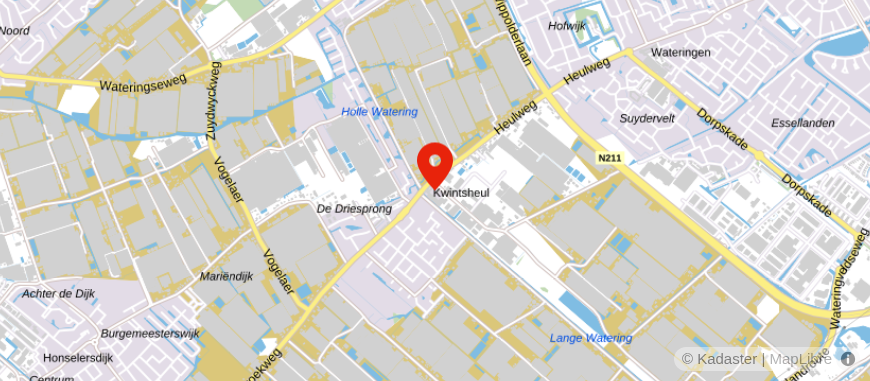 Locatie van Assurantiekantoor Eekhout en Zoon