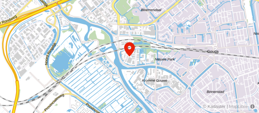 Locatie van Boer Makelaardij Midden-Holland