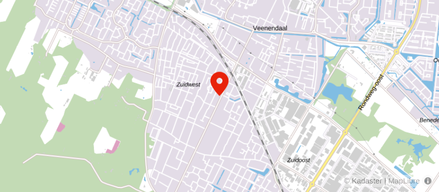 Locatie van Zonnenberg Makelaardij