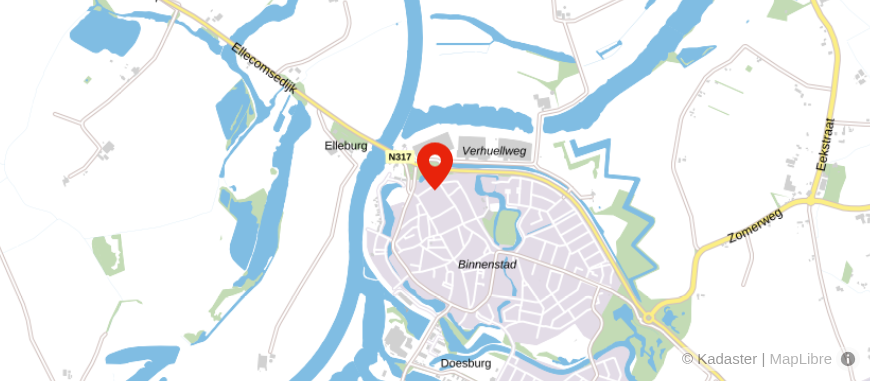 Locatie van AWM Makelaardij