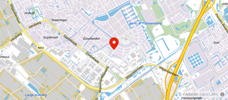 Locatie van Hyp Hyp