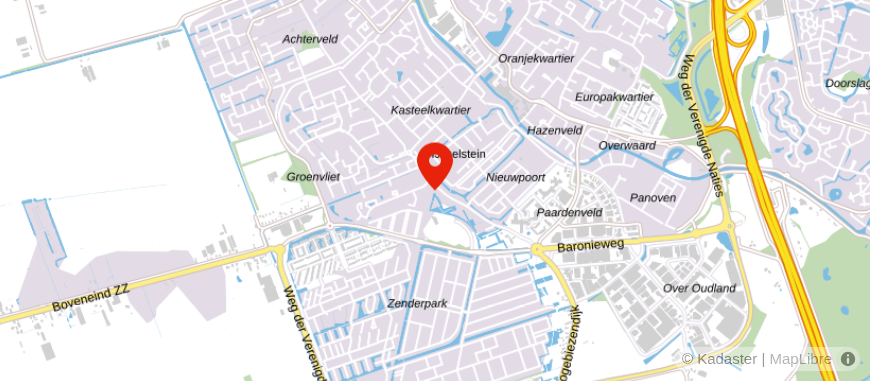 Locatie van Rabobank IJsselstein