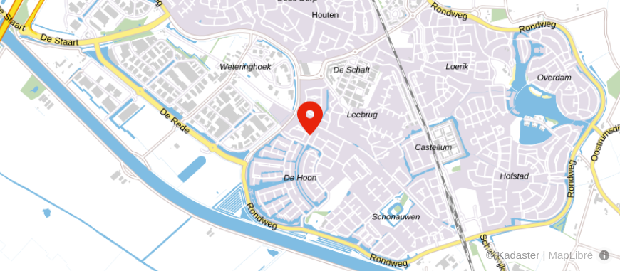 Locatie van Nieuwenhuijs Assurantiën