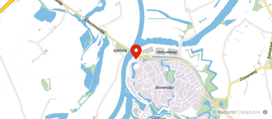 Locatie van Notariskantoor Te Lindert