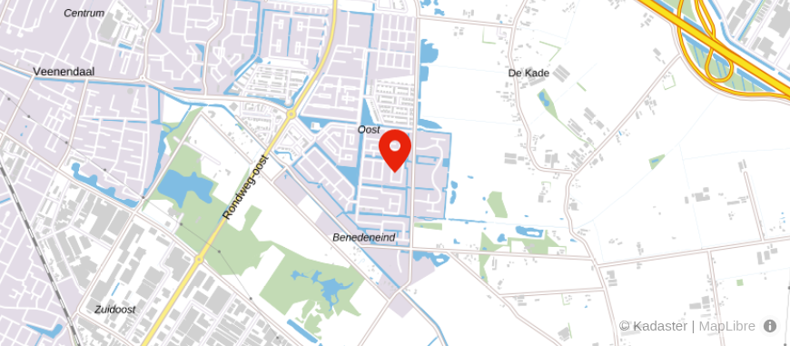 Locatie van Van Houwelingen Financiële Diensten