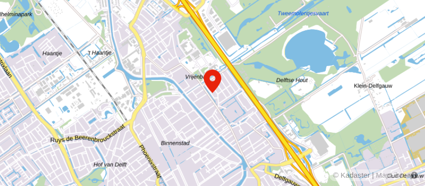 Locatie van Polisdesk Nederland