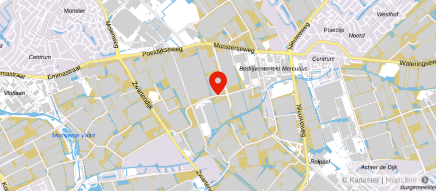 Locatie van Spruijt Administratie & Advies