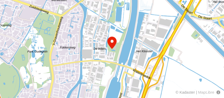 Locatie van Kantoor van Mil, belastingadviseurs