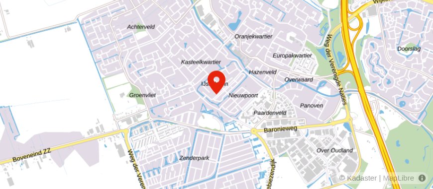 Locatie van De Hypotheker IJsselstein