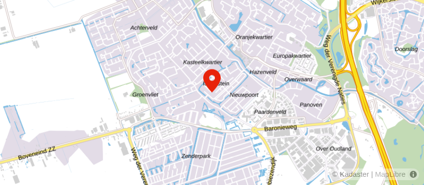 Locatie van De Bruin financieel advies