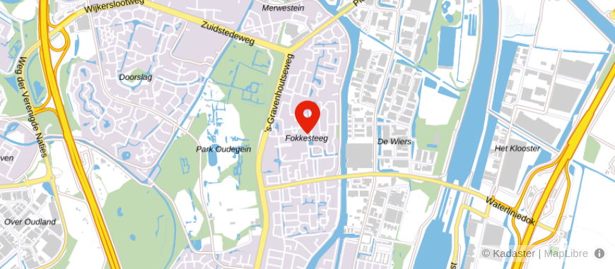 Locatie van Peter Oosterwijk Belastingadvies