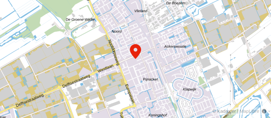 Locatie van ASN Bank Pijnacker