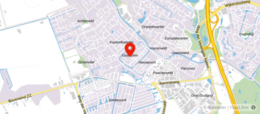 Locatie van Reinerie Hypotheken