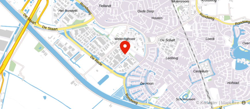 Locatie van Rietvelden Accountancy