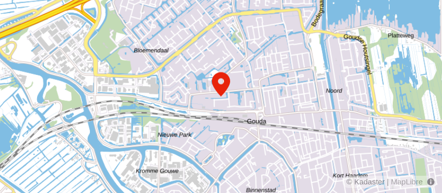 Locatie van Notariskantoor De Waard & Wagener