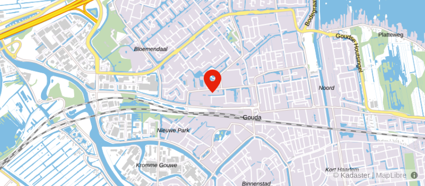 Locatie van Westerhuis Notarissen