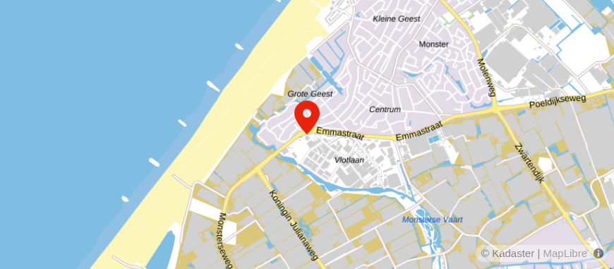 Locatie van Yarden & John Heskes Uitvaartzorg